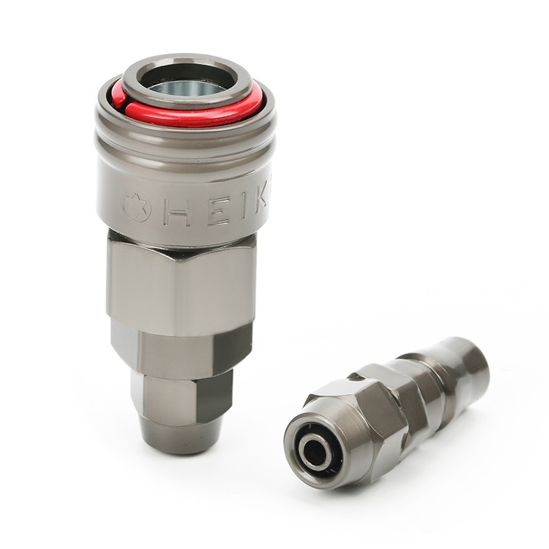Pneumatic quick couplings self-locking one-hand type 30 series