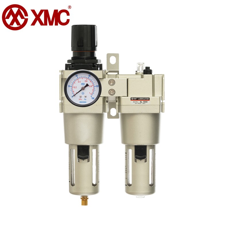 XMC AC5010-10 air pressure regulator oil-water FRL dual treatment separator trap filter