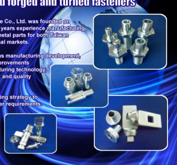 Custom fasteners made in Taiwan