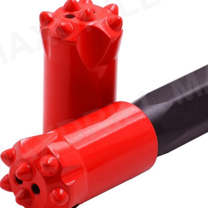 Maxdrill 8buttons 11degrees Hex shank drill bit 