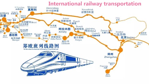 logistic company/railway transportation / rail shipping agent/road logitstic/door to door service