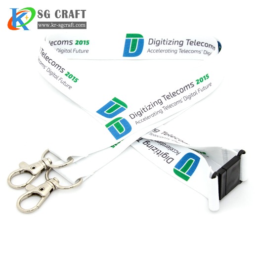 Top Sale Custom Your Design Sublimation Printed Polyester Lanyards With Colorful Logo 