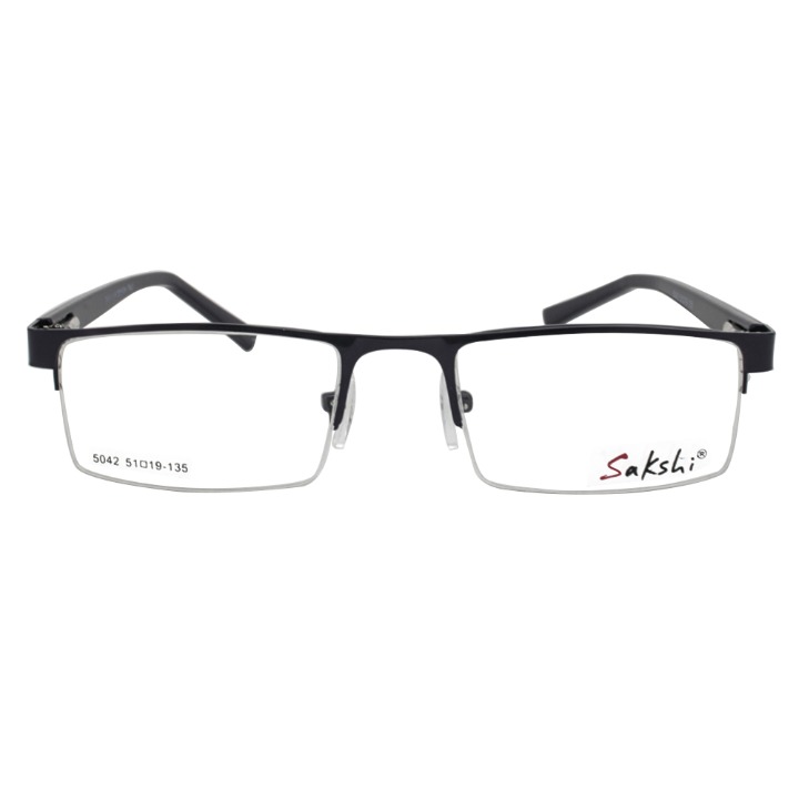 Metal Frame Unisex Model with Rectangle Shape - 5042B