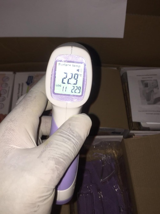Non contact infrared thermometers 