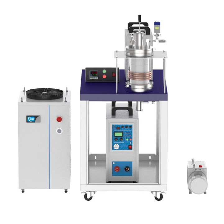 15KW Multi-Cavity Induction Melting System with Temperature-Controller up to 2000℃