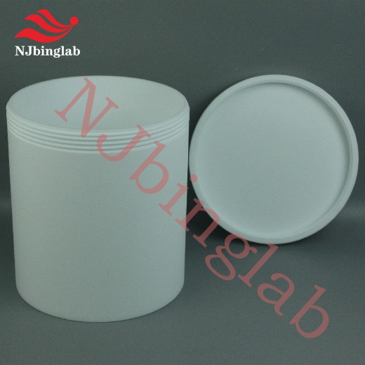 NJbinglab PTFE storage barrel, anti-corrosion, for semiconductor