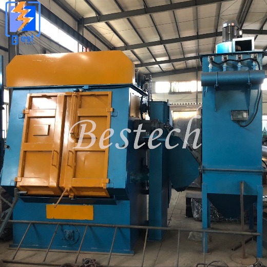 Crawler Belt Shot Blast Cleaning Machine for Brass