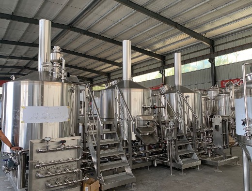 1000L three vessels brewhouse for microbrewey in stock