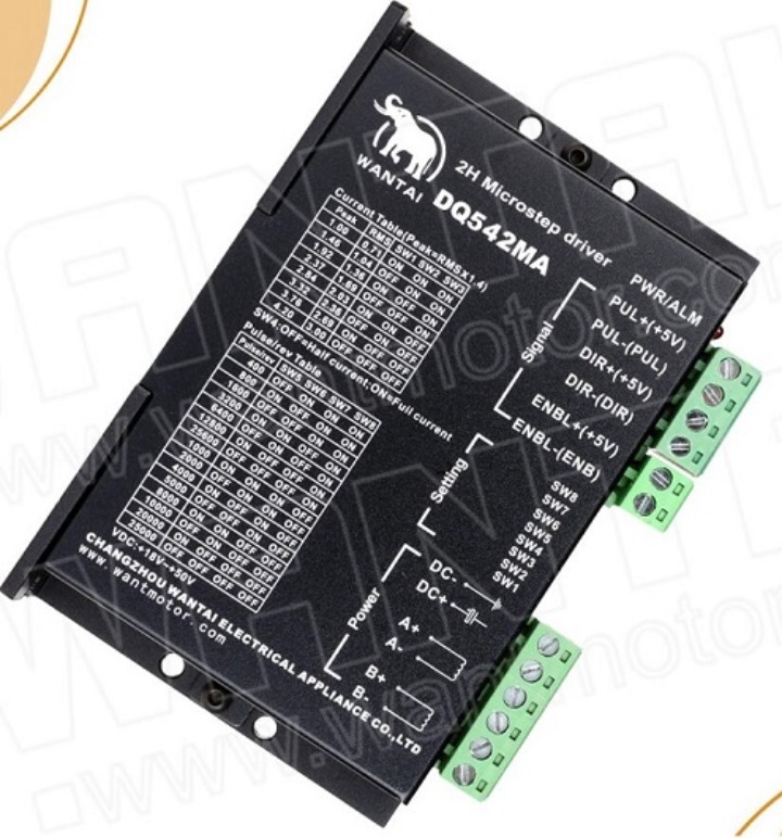 wantai motor stepper motor DQ542MA ,4.5A,50vdc