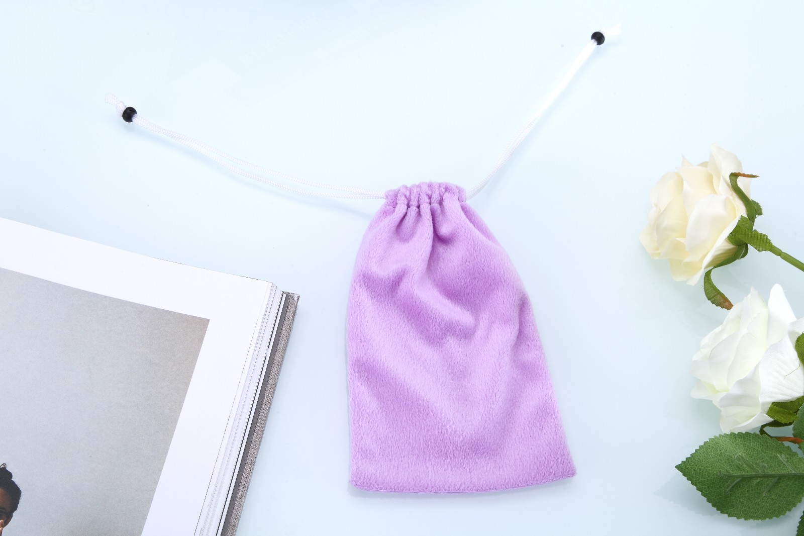 Flannelette bundle pocket electric mouth packing bag gift bag shoe bag wholesale customizable