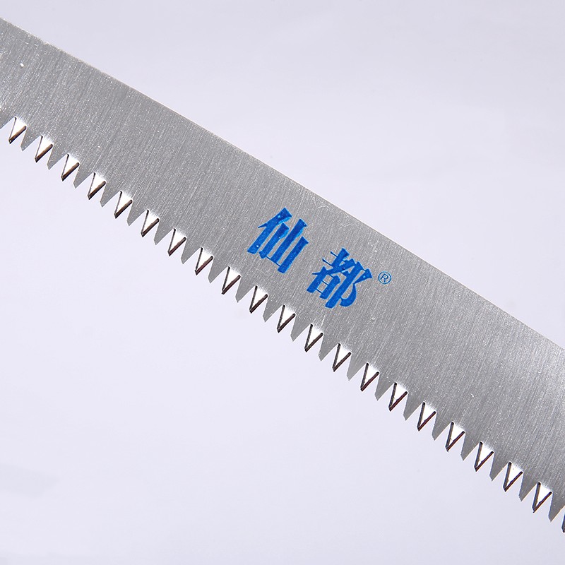 Waist saw (iron plastic handle) three side finishing grinding teeth