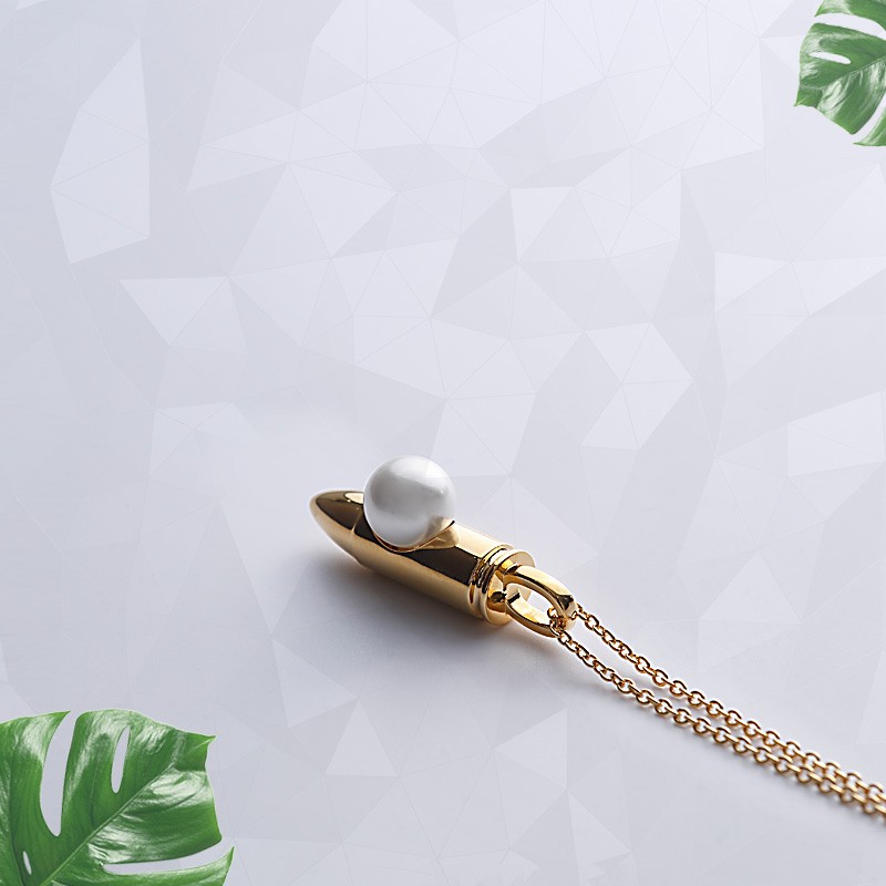 Romeo bullet necklace