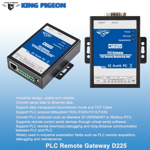 PLC Gateway PLC Remote Monitoring Unit D225