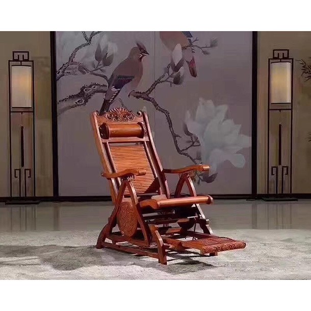 Hedgehog rosewood rocking chair