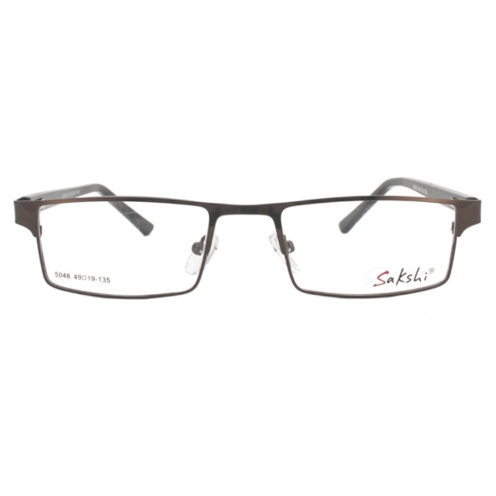 Unisex Model with Stainless Steel Front with spring fitted Injection temple