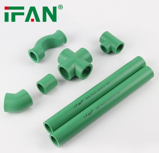 IFAN ISO Premium Quality PPR Fitting 20-125mm Green PN25 PPR Plumbing Fitting