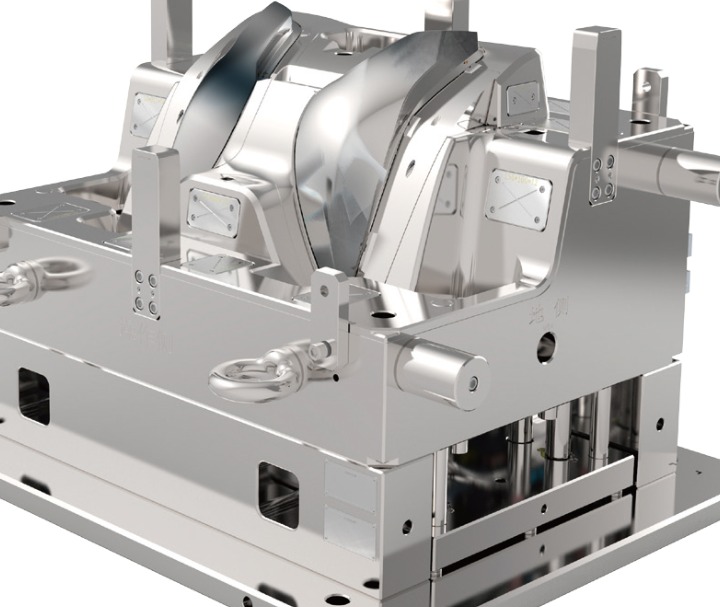 Processing custom Auto lighting mould