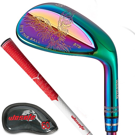  Grad komplett Golfschlägerkeile für Herren rechtsgeschmiedete CNC-Mühle bunt rechtshändig 52 56 60 