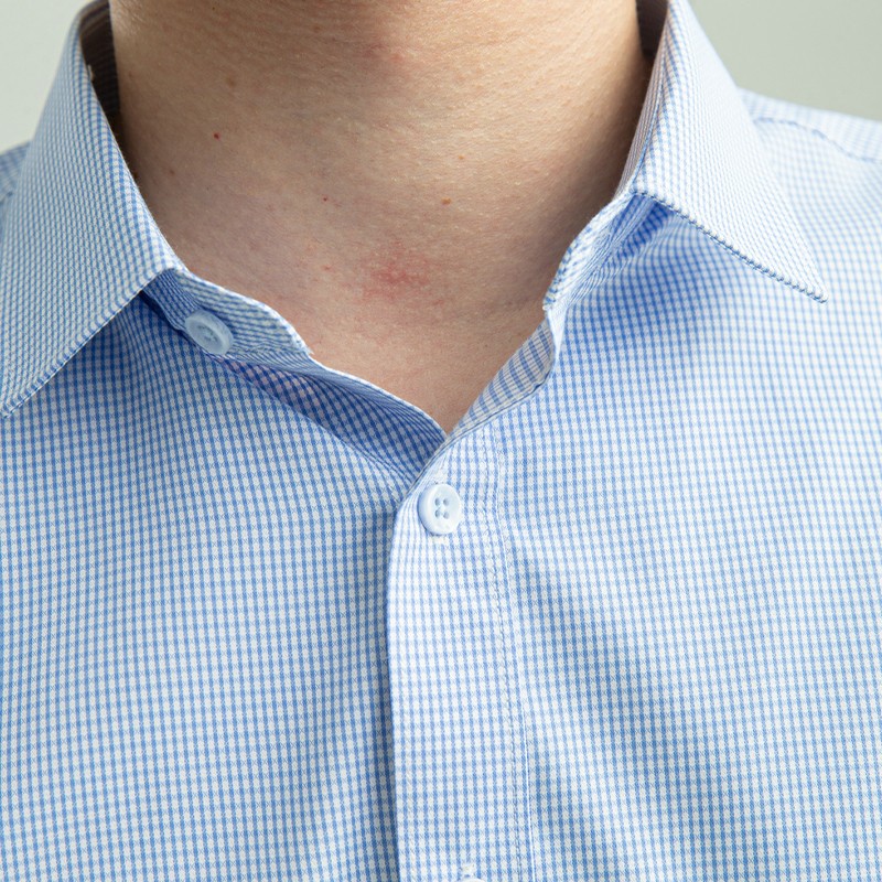 RIV TAIN/ Leitang men's long sleeve shirt Natural bamboo fiber organic cotton long sleeve shirt