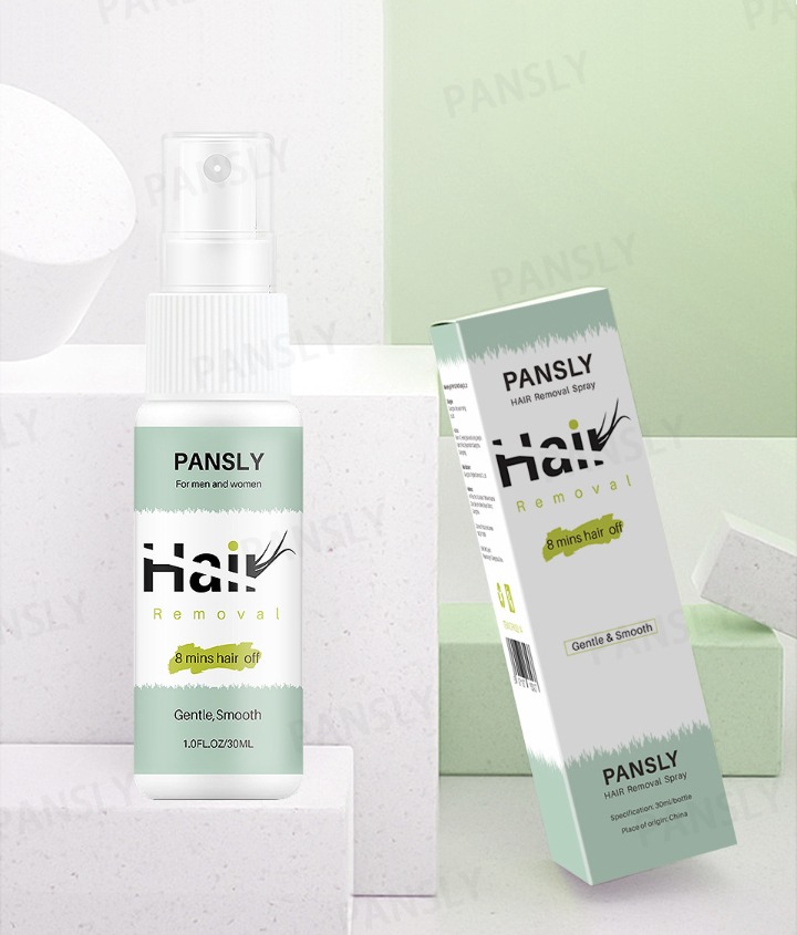 Pansly Hair Removal Cream Spray Face Body Hair Depilatory Beard Bikini Legs Armpit 30ml Painless Hair Remover Spray