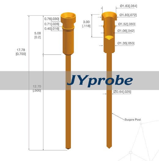 IP-6 100mil pitch Interface Pins 