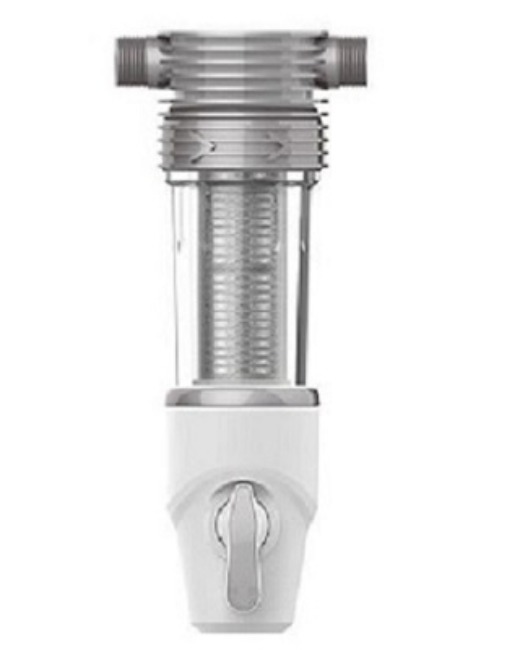 Bath scale inhibitor purifier