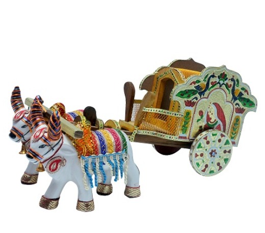 Meenakari Dolly Cart