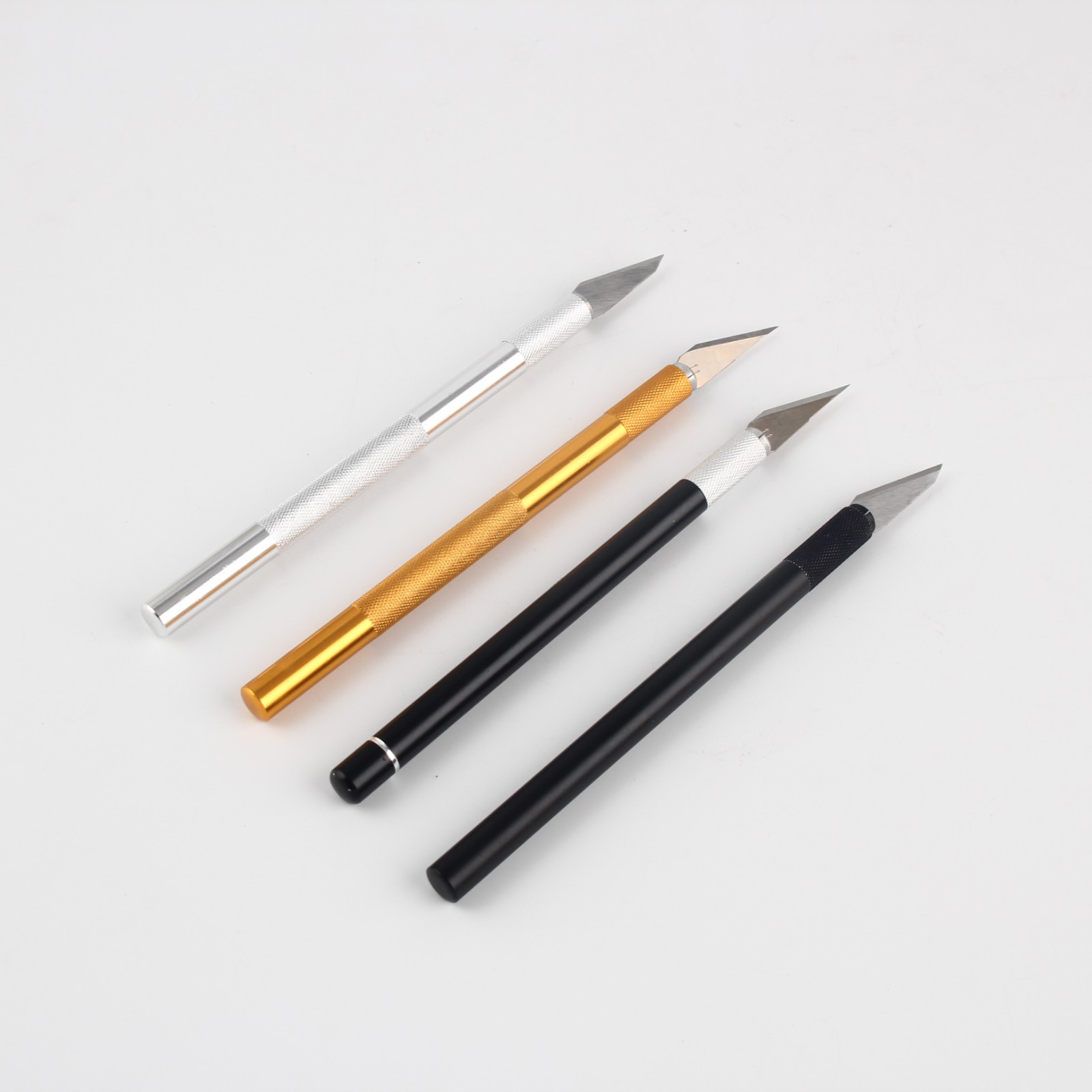Aluminum alloy engraving knife single bulk engraving tool aluminum tube engraving tool Mobile phone film shears small golden engraving knife