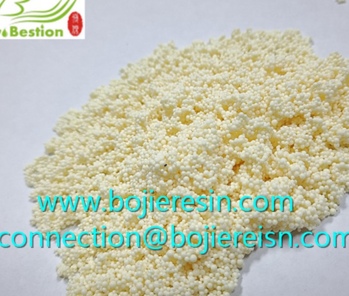 Erythromycin extraction resin