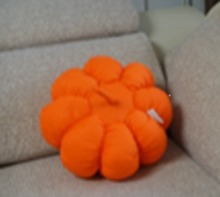 Pumpkin pillow