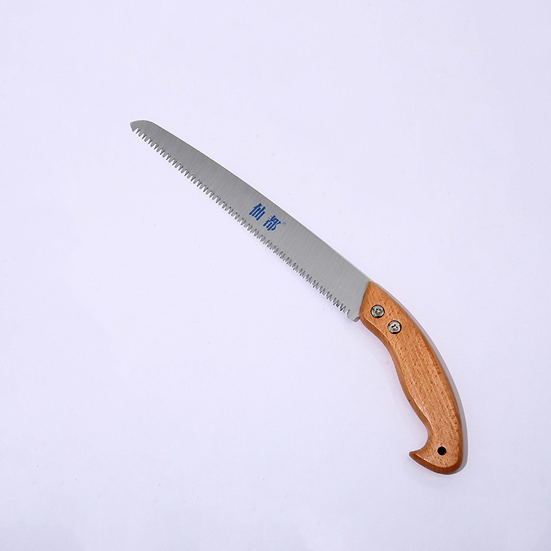 Xiandu plastic handle 280 waist saw three sides of fine grinding teeth