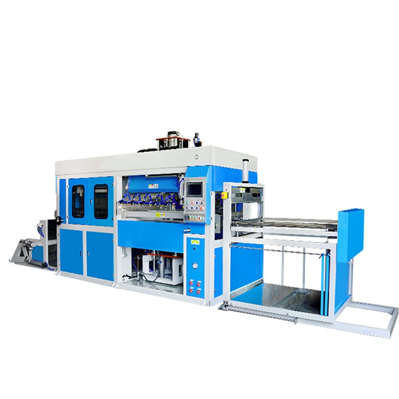 Lower mold servo type blister machine