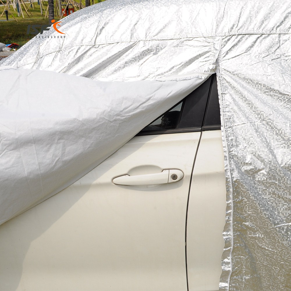 Aluminum film and cotton clothing