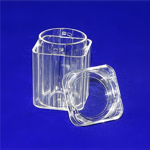 Nali 27 specifications small square bucket table top handle piece coin collection loose coin protection round box storage tube business fashion