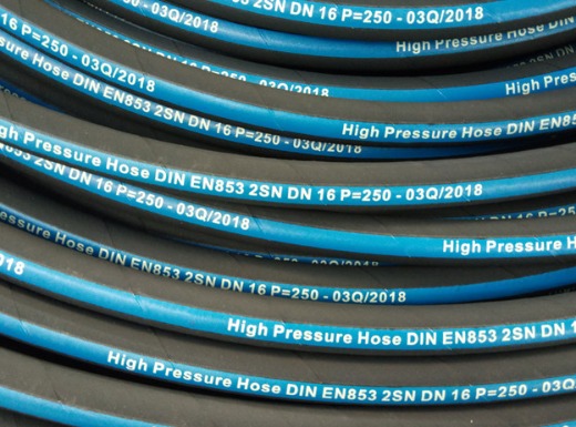 High pressure wire braid rubber hose R1AT R2AT
