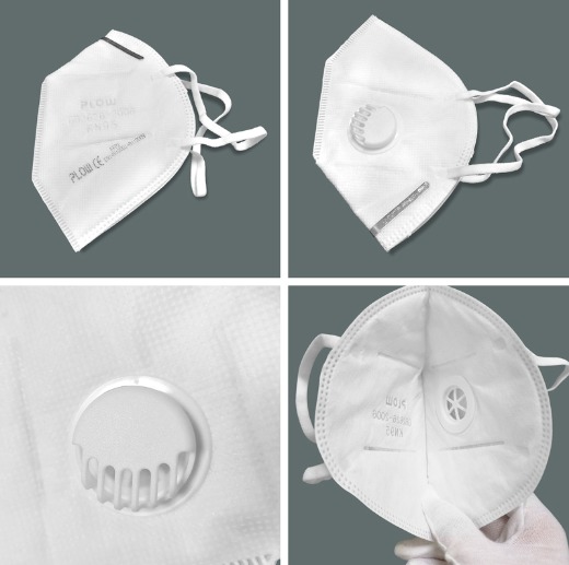 High Efficiency Filter Protective Kn 95 Ffp2 Cilvil Mask with Particle Respirator