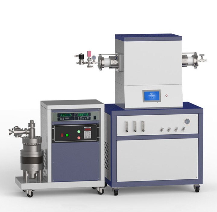 1500℃ single heating zone high vacuum CVD tube furnace for chemical lab