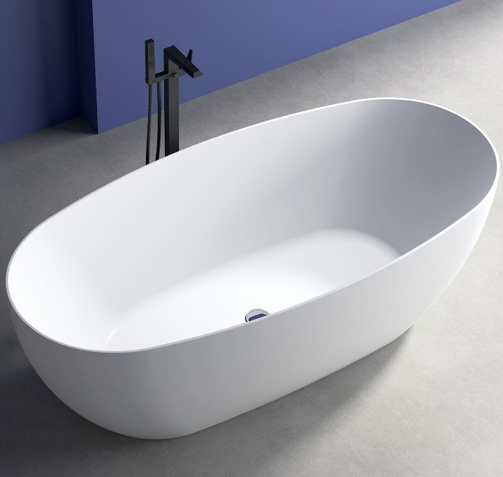 Acrylic freestanding bathtub High-end China Sanitary Ware manufacturer Glossy White bathroom Bathtub TW-7708