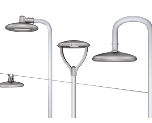 MULTI-PURPOSE SMOOTH BODY 120W TOOL-LESS STREET LIGHT FIXTURES