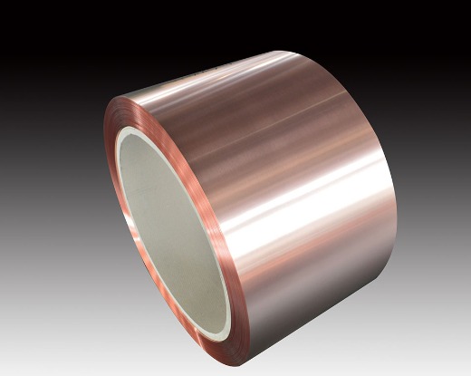 Copper strip for stamping