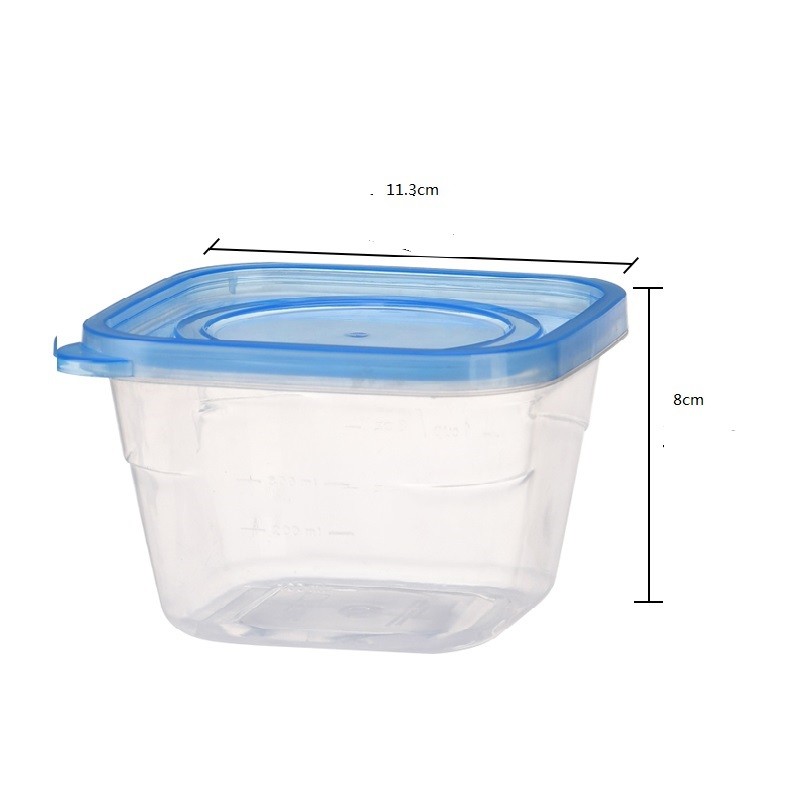 Plastic 4 packages of food grade crisper