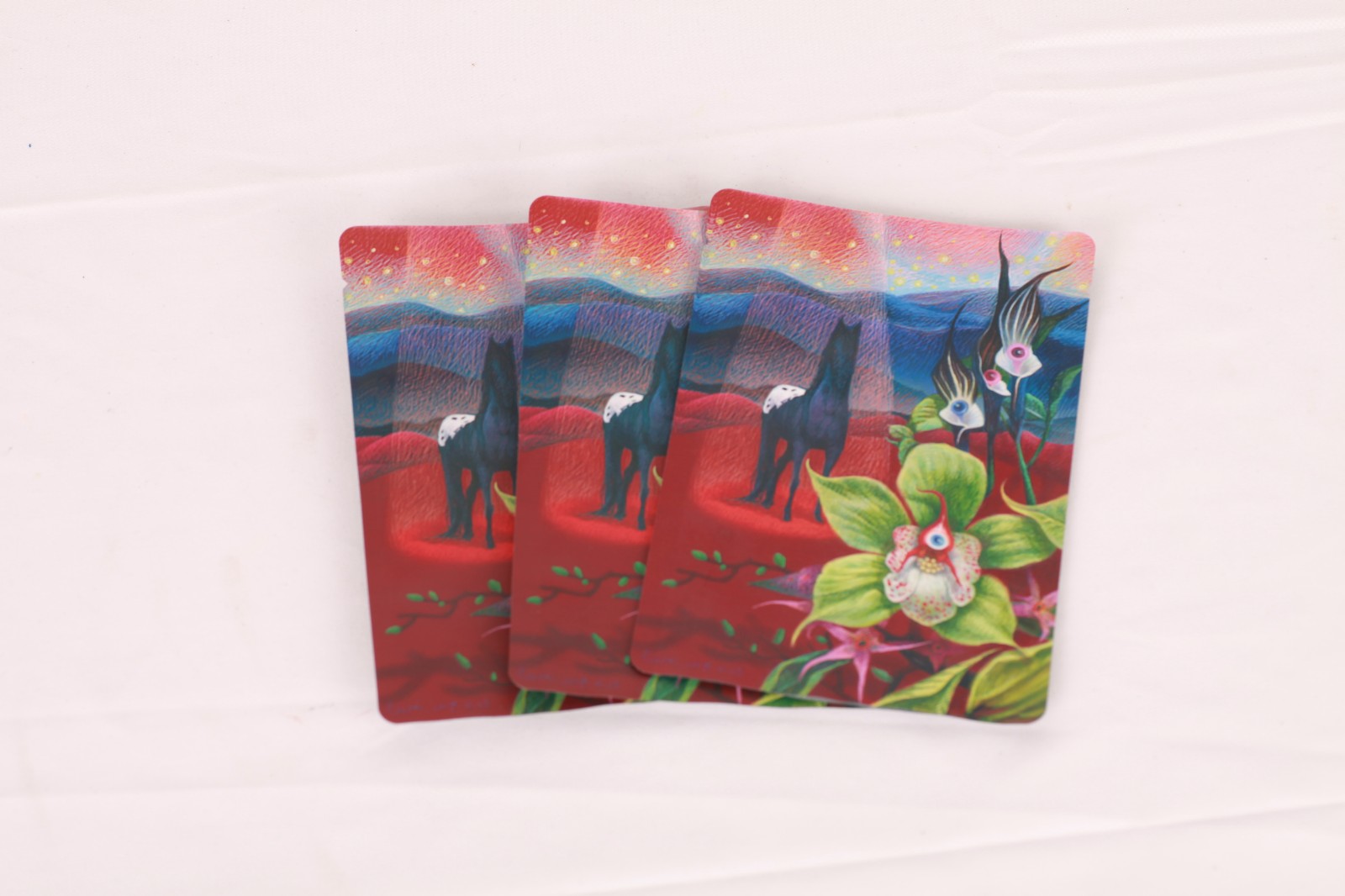 Customized mask bag with aluminum plating