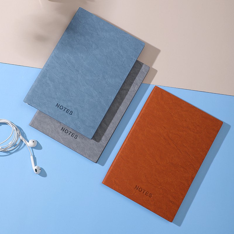 Hande Creative Notebook customized 32K soft leather core office notebook leather PU portable hand book diary book