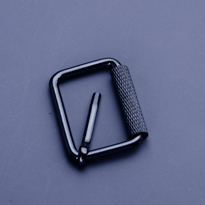 Gun color pipe buckle for clothing collar belt cuff can be customizable