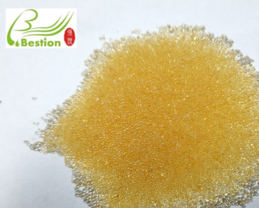 Extraction of orange peel pectin by ion exchange resin