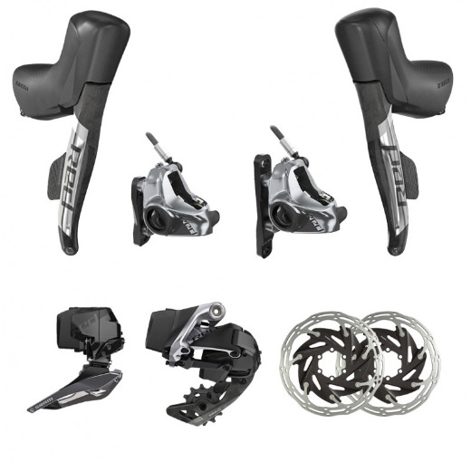 SRAM RED ETap AXS 2x Electronic Flat Mount HRD Groupset