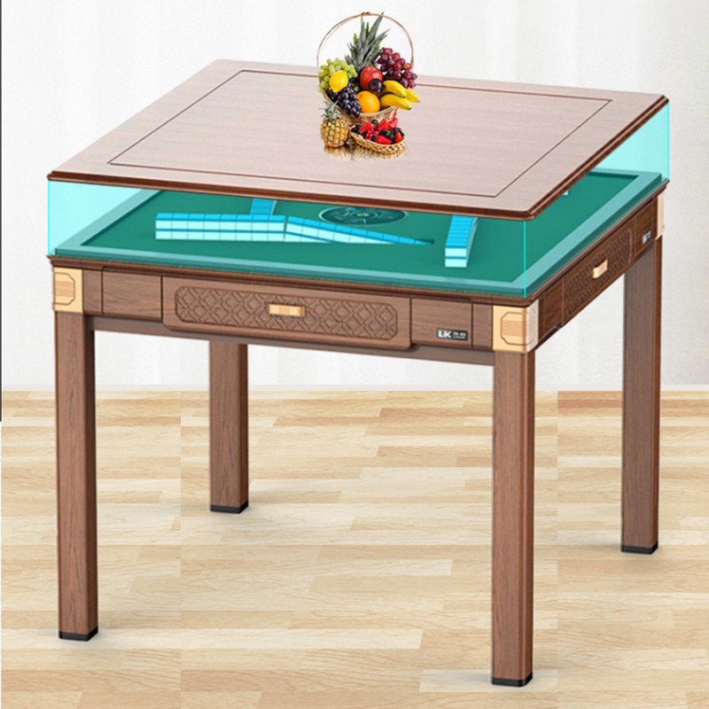 Chinese non-push roller coaster mahjong table table dual-use mahjong machine fully automatic non-card card electric card counting machine diagonal card