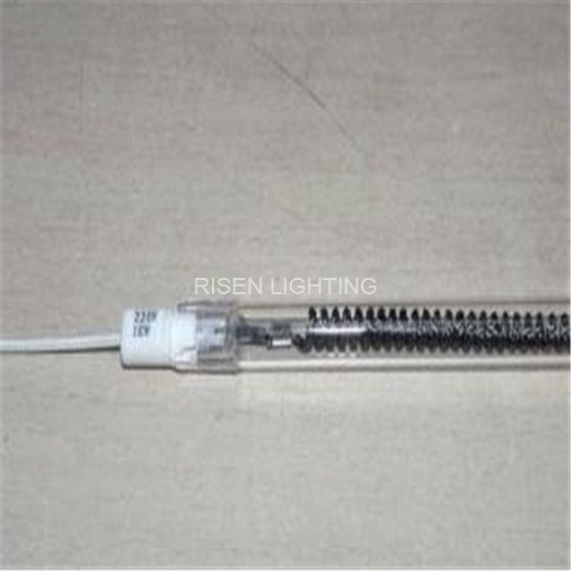 Medium wave quartz glass heater carbon infrared heating tube