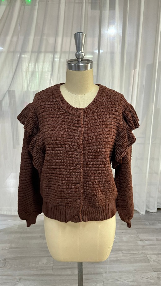 Sweater knitwear women's top cardigan