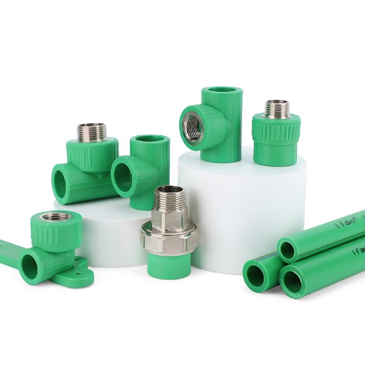 IFAN EN 15874 DIN 8077/8078 PPR Fitting 20-125mm Green PN25 Plastic PPR Plumbing Fitting